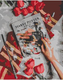 Resim wombhobby Harry Potter A Dair Sayılarla Boyama Seti 80x100 Rulo ( Çıtaya Gerdirilmemiş ) ! 