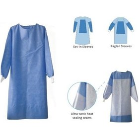 Resim Takviyeli Cerrahi Önlük Tek Kullanımlık 10'Lu 