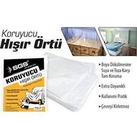 Resim Boya (Hışır) Örtüsü 10M2 Çok Renkli 