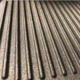 Resim Tuğra Döküm Mini Tost Makinesi 1800 W Elektrikli 8 Dilim Siyah 