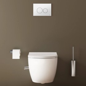 Resim VitrA Sento 7748B003-7211 Rim-ex Asma Klozet, Termostatik Ara Musluklu, 54 cm, Beyaz 