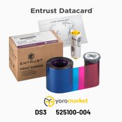 Resim Entrust DS 3 YMCKT Renkli Ribon 525100-004 
