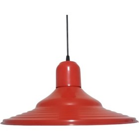 Resim Rıolight Kırmızı Içi Beyaz Tekli Metal Sarkıt 