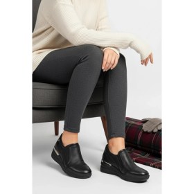 Resim Mammamia D25KA-3750 Kadın Deri Dolgu Ayakkabı 