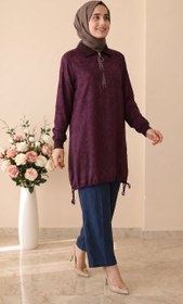 Resim Kado Cepli Oval Kot Görünümlü Pantolon 262478 - Mavi / 44 