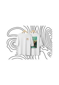 Resim Kökler Serisi No:5 T-shirt - Kırmızı 