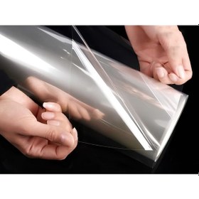 Resim Şeffaf Parlak Kendinden Yapışkanlı Koruma Folyosu 1 Metrex105cm 