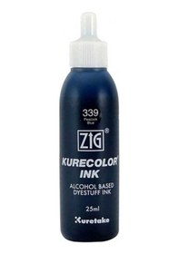 Resim Zig Kurecolor Refill Ink Mürekkep 25ml 339 Peacock Blue 