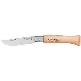 Resim Opinel Inox No: 5 Kayın Saplı Paslanmaz Çelik Çakı 