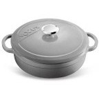 Resim Kitchenware Gracieuse Gri Sığ Döküm Tencere 28 Cm Voeux