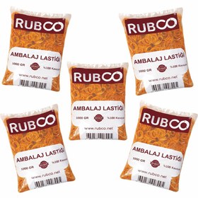 Resim Rubco Ambalaj Lastiği - 40 mm - 5 Paket x 1 KG 