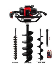 Resim Gardenpro TKDZ-03/52 Toprak Burgu Makinası Set-1 