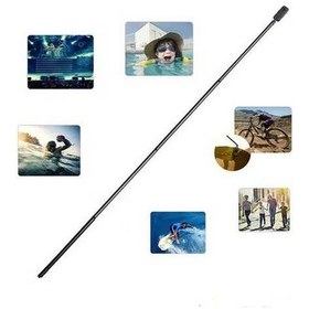 Resim Wondernest Insta360 / Djı Action / Gopro / Xiao Yi Spor Kamerası İçin 3m Karbon Fiber Genişletilmiş Monopod, Görünmez Selfie Çubuğu 