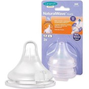 Resim Lansinoh Natural Wave Biberon Emziği Yavaş Akış 2li 