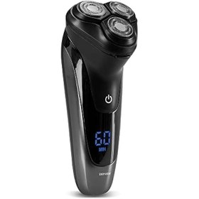 Resim GoldMaster Sonic Dijital Ekranlı Esnek Oynar Başlıklı Ipx6 Islak&Kuru Şarjlı Tıraş Makinesi 