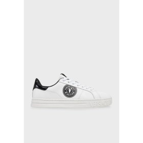 Resim Versace Jeans Couture Logolu Kalın Taban Sneaker Ayakkabı Erkek Ayakkabı 78YA3SK1 ZPB01 003 