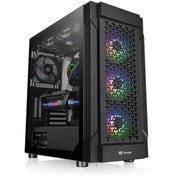 Resim Thermaltake Versa T25 RGB TG 550W 80+USB 3.0 Mid Tower Kasa 