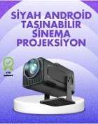 Resim pazarella 180° Dönebilen Gövde Tasarımıyla Tavan Yansıtmalı Taşınabilir Projektör 