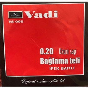 Resim Vadi 0,20 Bağlama Teli (İpek Bamlı) 