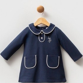 Resim U.S. Polo Assn. U.s. Polo Assn Kız Bebek Lacivert Elbise 5274-49042 Lacivert 
