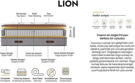 Resim Lion Yatak - 90x200 