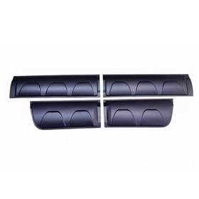 Resim Volkswagen Amarok 2010-2020 Arası Uyumlu Kapı Gövde Koruma Kaplaması 4 Parça 