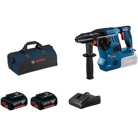 Resim Bosch GBH 18V-28 C 2x4.0Ah Çift Akülü Kırıcı Delici 