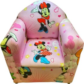 Resim Forte Luva Mickey Mouse Desenli Pembe Çocuk Koltuğu 