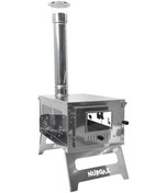 Resim NURGAZ Katlanır Krom Soba (NG N047) Çok Renkli 