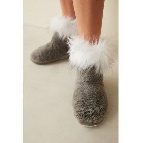 Resim Penti Emma Soft Gri Ev Bot 