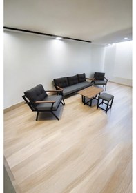 Resim Pilocca Bahçe Balkon Mobilyası Antrasit Gri 3+1+1 Sehpa Gri Pul Antrasit - Gri 