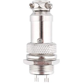 Resim noca GX16 Havacılık Konektörü 2-Pin 400 V Vida Tipi Erkek ve Dişi Kablo Konektörü Fiş Soketli Konnektör 