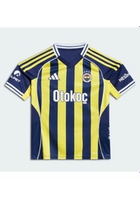Resim Fenerbahçe Orijinal Lisanslı Fenerbahçe 2025/26 Çubuklu Jr Forma Lacivert 