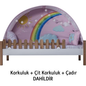 Resim Benimodam My House Çocuk Odası Montessori Ahşap Karyola 90x200 