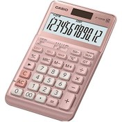 Resim Casio JF-120FM-PK 12 Hane Pembe Masaüstü Hesap Makinesi 