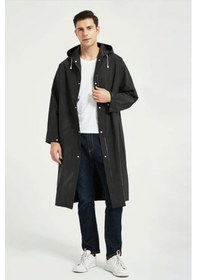 Resim Marlux Eva Yağmurluk Bay-Bayan Yağmurluk Siyah (507641030) 