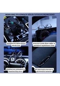 Resim Coofbe Klipsli 180 Araç İçi Gözlük Tutucu Kart Tutucu Mandallı Süngerli Oto Araç Gözlük Tutacagi 01 