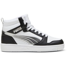Resim Puma Rebound V6 Metallic Dream Unisex Günlük Ayakkabı 39747402 Beyaz 
