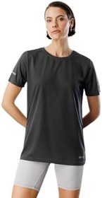 Resim Kadın Nem Emici Hızlı Kuruma Atletik Teknik Performans Spor T-shirt DRIFIT-KISAKOL 