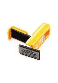 Resim Colop Cep20 Kaşe Sarı Kasa Siyah Keçe - 14 x 38 MM 