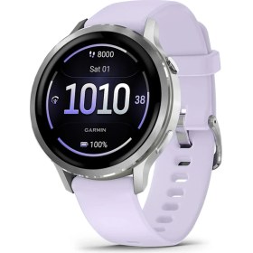 Resim Garmin Venu 4 - 41 mm - Lavanta Mavisi Silikon Kayışlı 