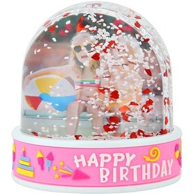 Resim Happy Birthday Kar Küresi (Müziksiz-Işıksız) 5013Hpk 