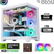 Resim Xaser Lexus X560 R5-8400F 32 GB 1 TB M.2 NVMe SSD 8 GB RTX5060 Free Dos Masaüstü Oyuncu Bilgisayarı 
