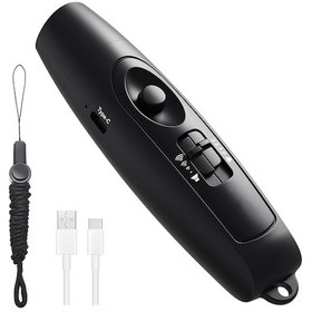 Resim Crackedice Usb Şarjlı Elektronik Düdük, Acil Durum Düdüğü 