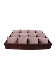 Resim Yerli Üretim Süet Kumaş Kahve Renk 34/24 Cm Yastıklı Çekmece Içi Yastıklı Saat Ve Takı Kutusu Çok Renkli 