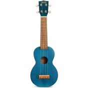 Resim Mahalo Kahiko Serisi MK1TBU Soprano Ukulele (Transparent Blue) 