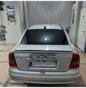Resim Sts Oto Aksesuar Opel Astra G Bagaj Üstü Spoiler Bagaj Çıtası Piano Black (Parlak Siyah) 