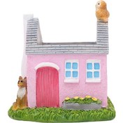 Resim Suntek Bahçe Evi Vazo Ofis Tezgahı İçin Yaratıcı Çok Pembe 