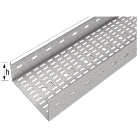 Resim 200mm Ağır Hizmet Kablo Kanalı h:40 L:2500mm Kalınlık :1mm 