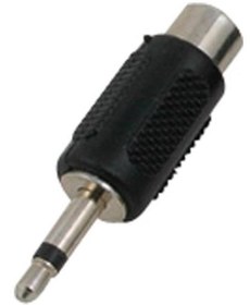 Resim Tenon 1 Rca Dişi - 3.5mm Mono Erkek Çevirici (10'LU PAKET) 